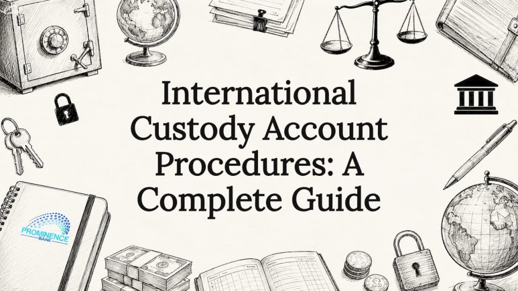 Decorative title card illustration for custody guide