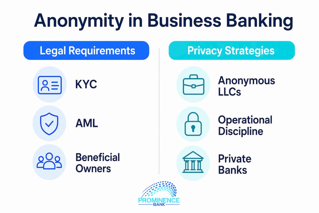 Infographic showing key legal and privacy aspects