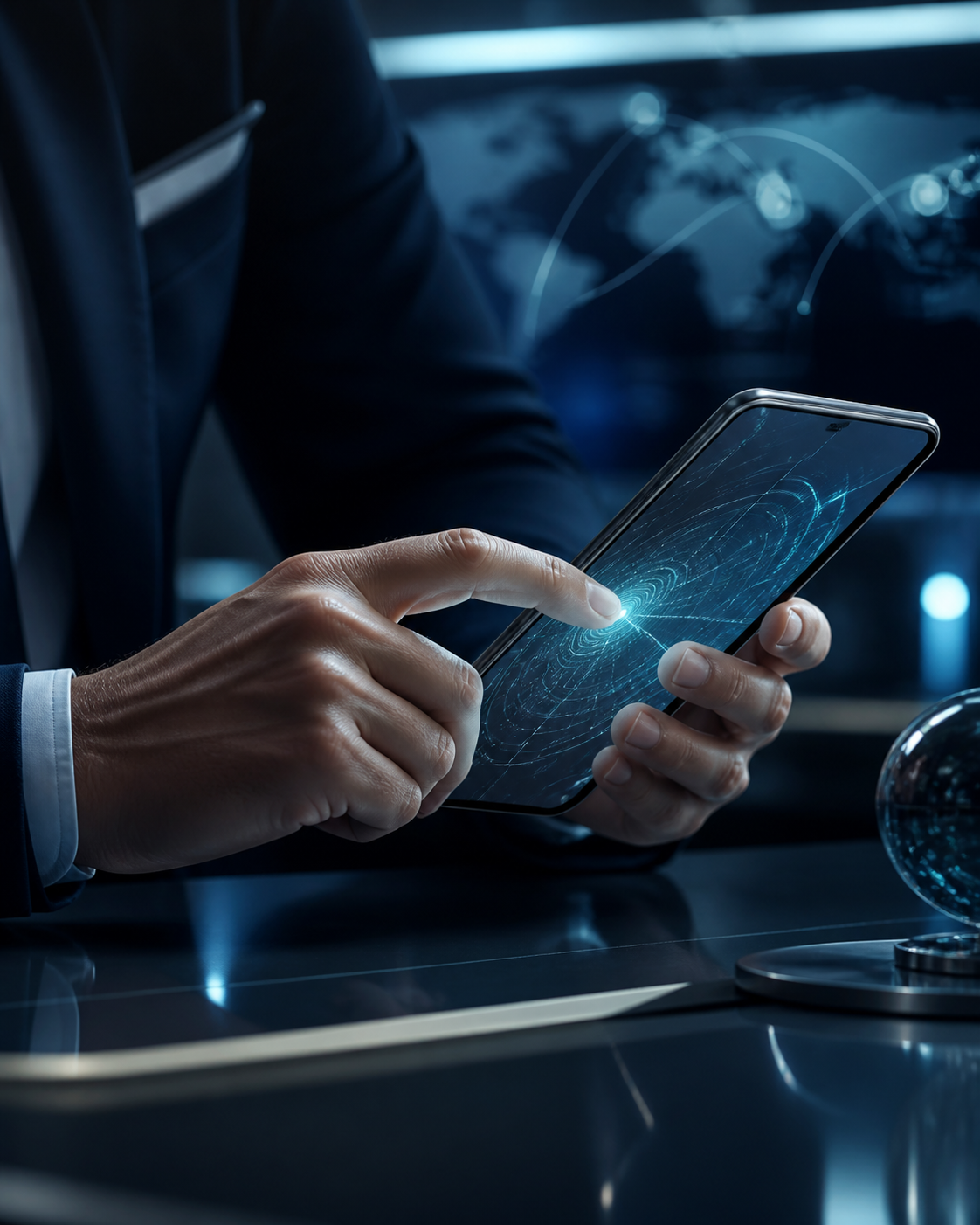 Secure KTT-enabled international banking